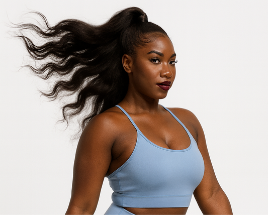 Bleu Frost Short Set- Top