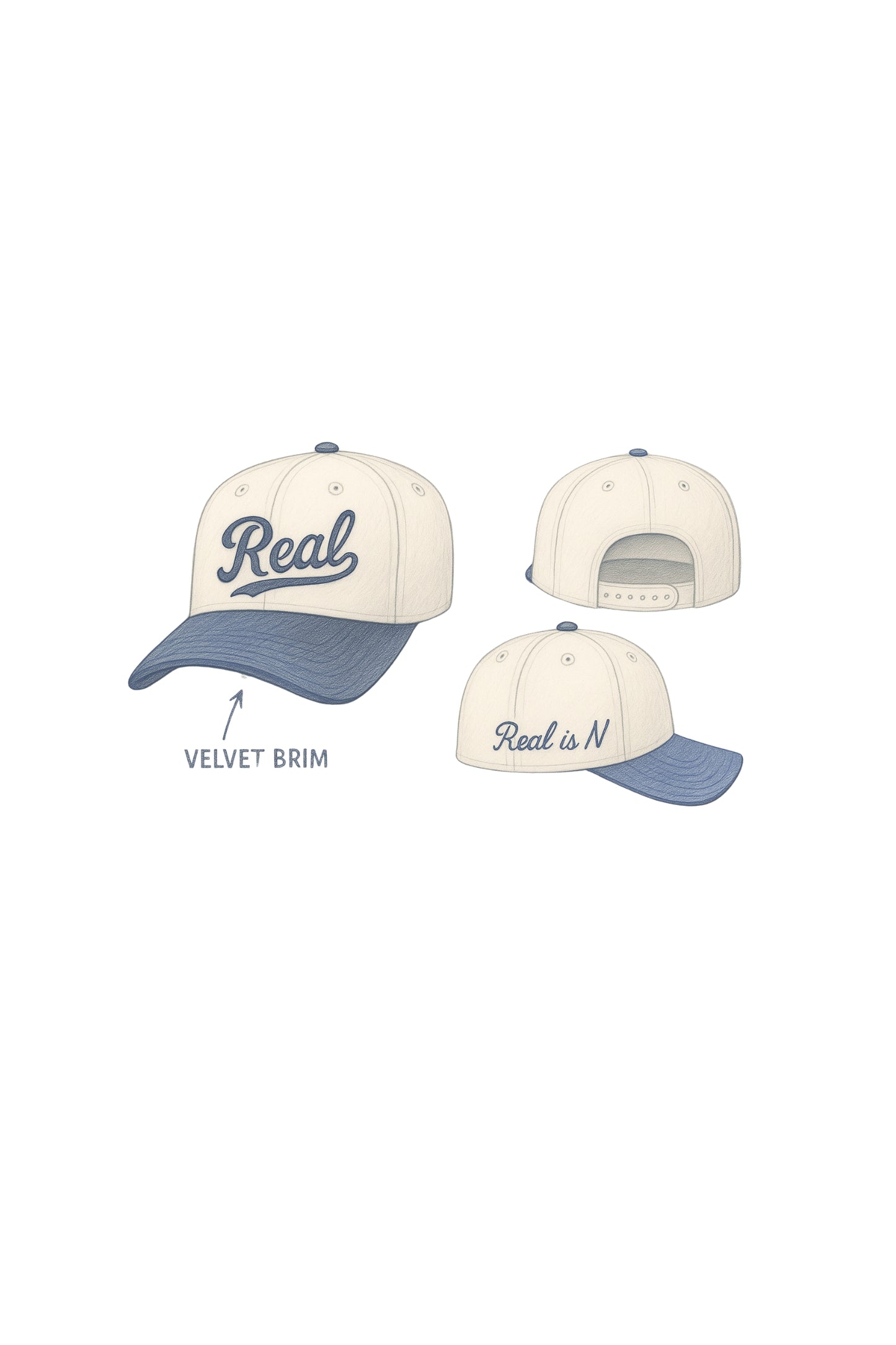 Blueprint Velour Hat