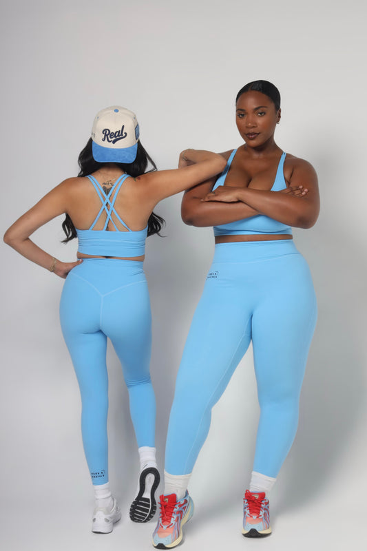 Azure Contour Yoga Leggings