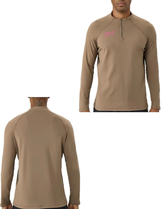 Umber Quarter Zip